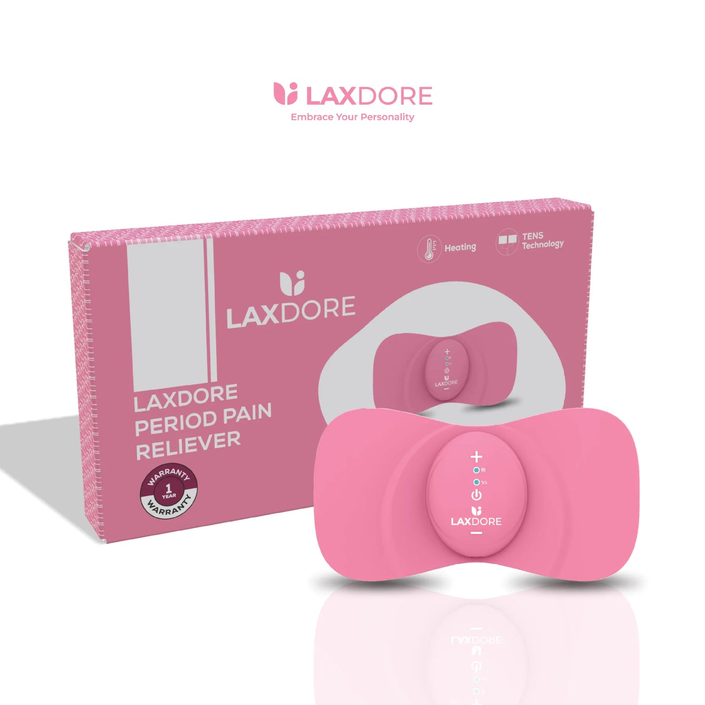 CrampEase™ 2.0 – Portable Heating & Massage Relief for Period Cramps