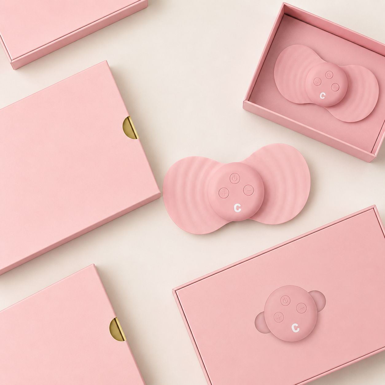 CrampEase™ 2.0 – Portable Heating & Massage Relief for Period Cramps