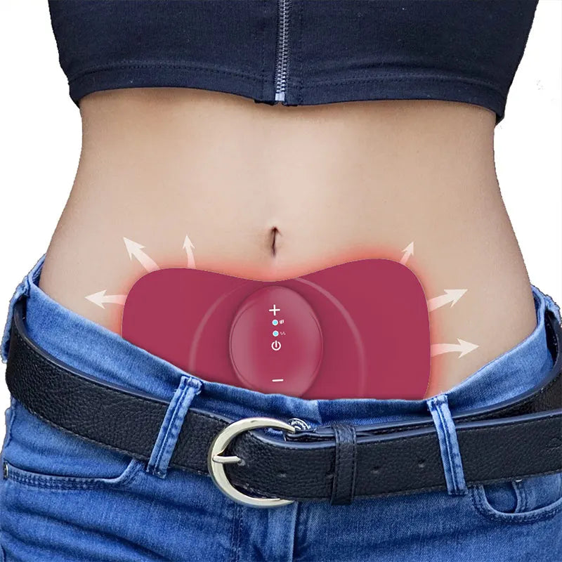 CrampEase™ 2.0 – Portable Heating & Massage Relief for Period Cramps