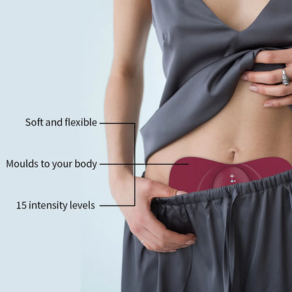 CrampEase™ 2.0 – Portable Heating & Massage Relief for Period Cramps