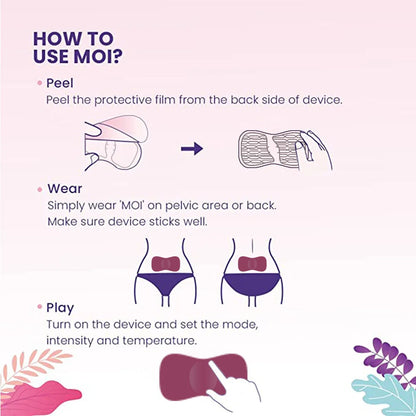CrampEase™ 2.0 – Portable Heating & Massage Relief for Period Cramps