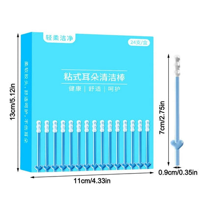 WaxLift™ — Sticky Ear Wax Removal Swabs